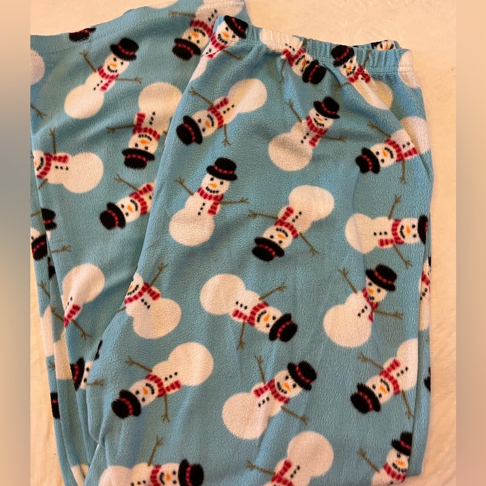 Just Love 2X Snowman Pajamas